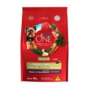 Alimento Cão One 700g Adultos Minis Pequenos Frango Carne