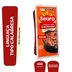 Linguiça tipo calabresa Resf Seara 400g