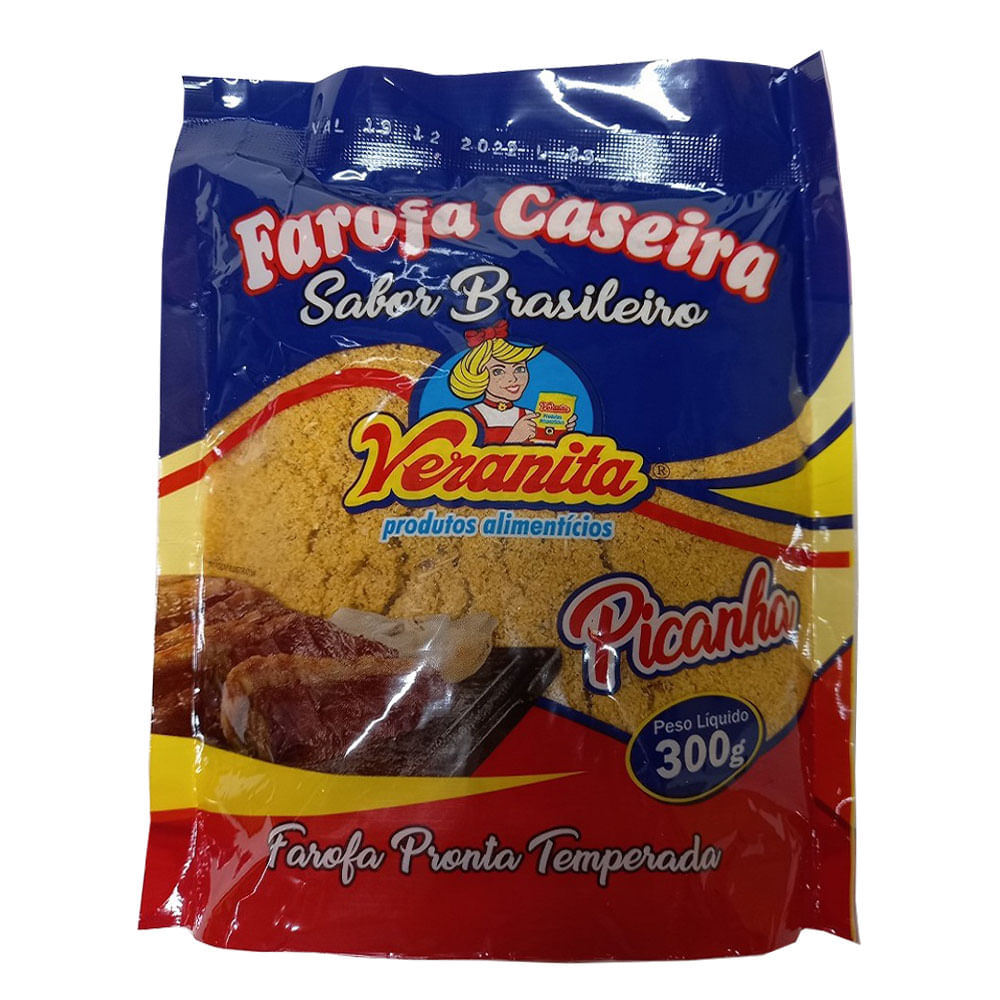 Farofa Pronta Veranita Caseira Picanha 300g