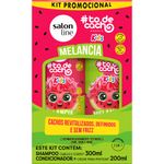 SH-300ML-COND-200ML-SALON-LINE-KIDS-MELANCIA