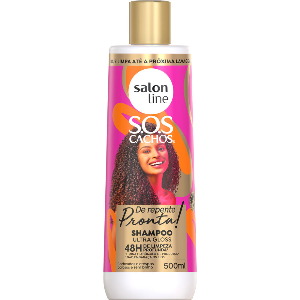 Shampoo Salon Line SOS Cachos Ultra Gloss 500ml