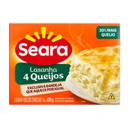 Lasanha 4 queijos Seara 600g