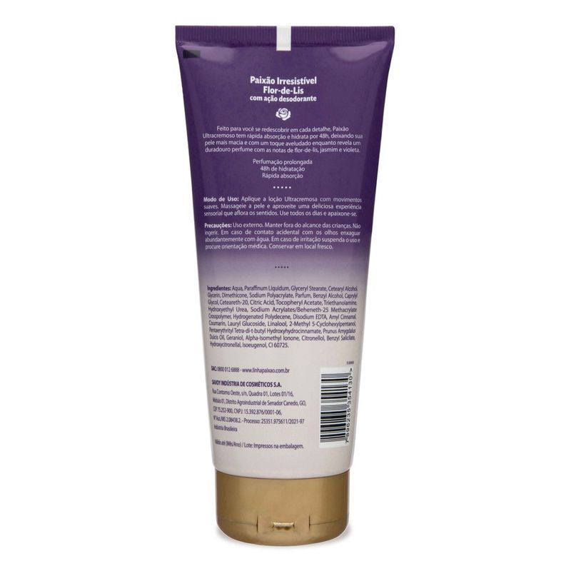 LOC-HIDRAT-PAIXAO-200ML-ULTRA-CREM-FLOR-DE-LIS