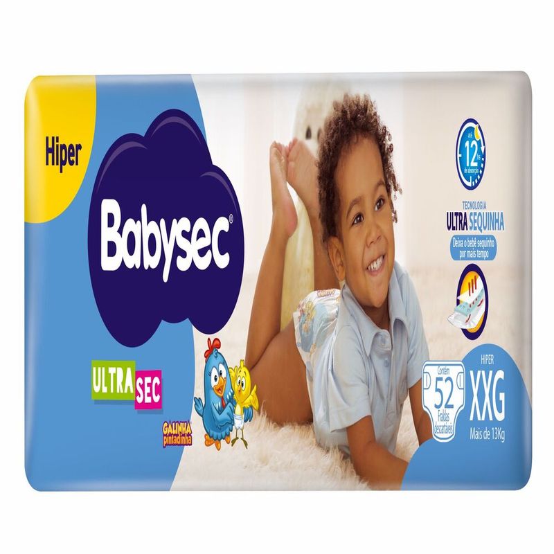 FRALDA-BABYSEC-ULTRA-HIPER-C-48-XXG