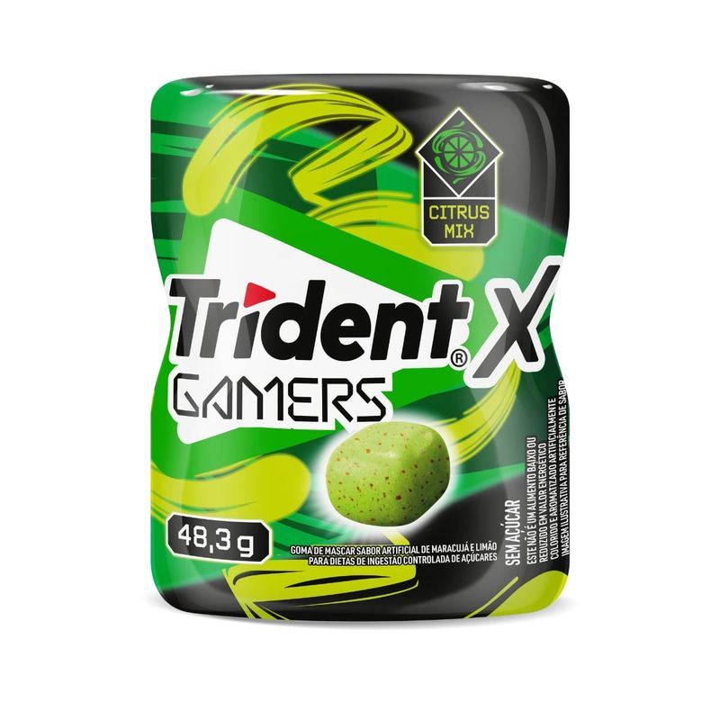 GOMA-MASC-TRIDENT-28S-483G-CITRUS-MAX