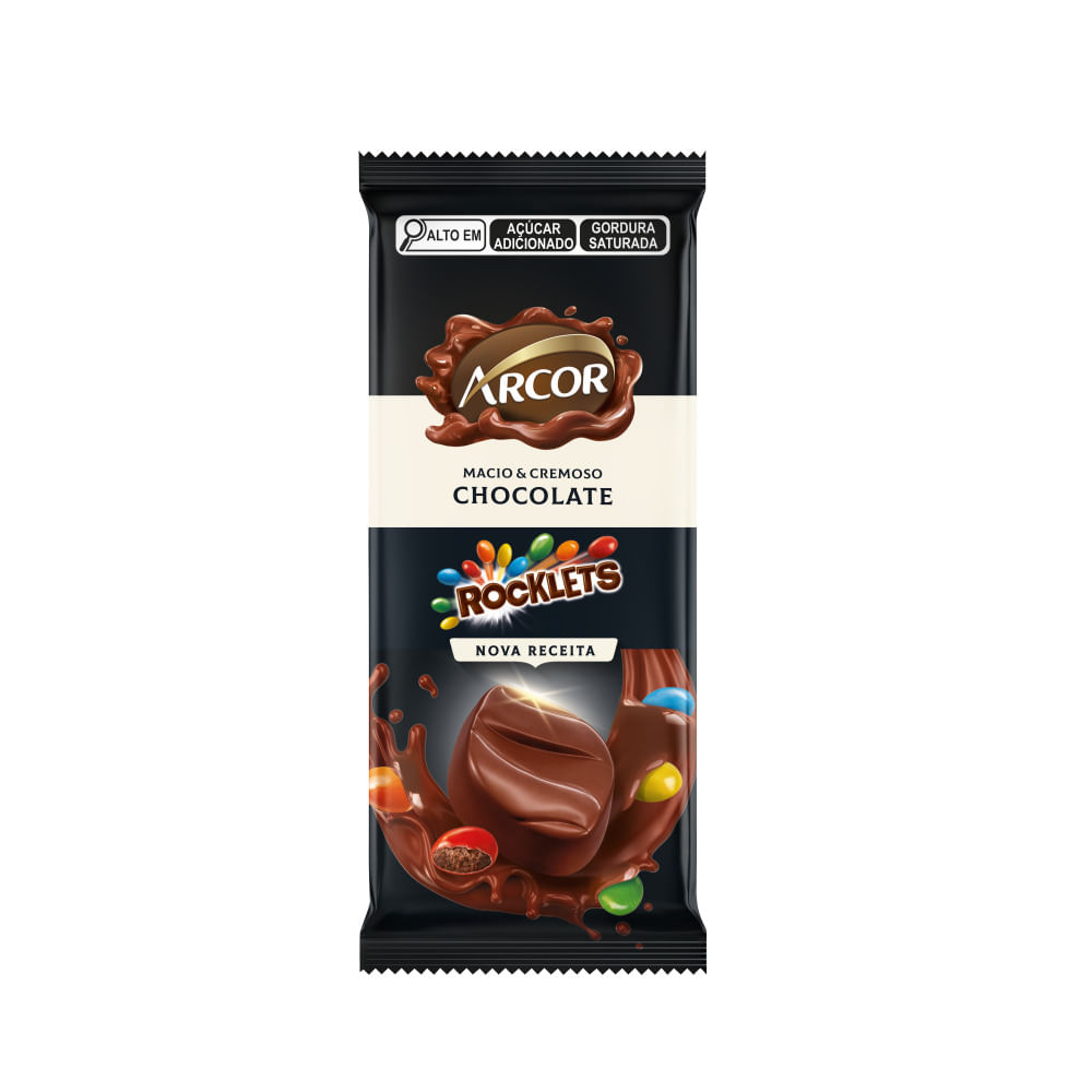 Chocolate Arcor Rocklets 80g