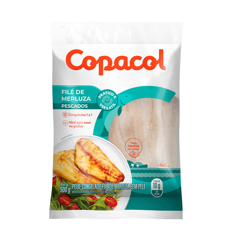 Filé de merluza Copacol 500g