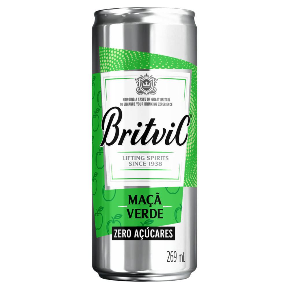 Refrigerante Britvic Maçã Verde 269ml Lata