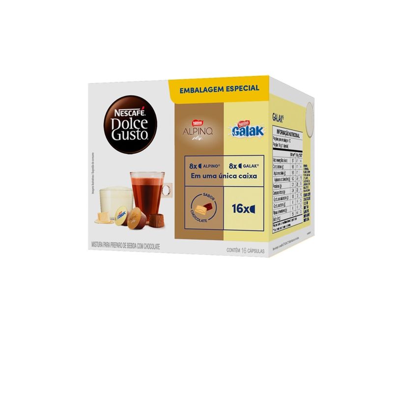 CAPSULA-D.GUSTO-C-16-CHOCO-ALPINO-E-GALAK