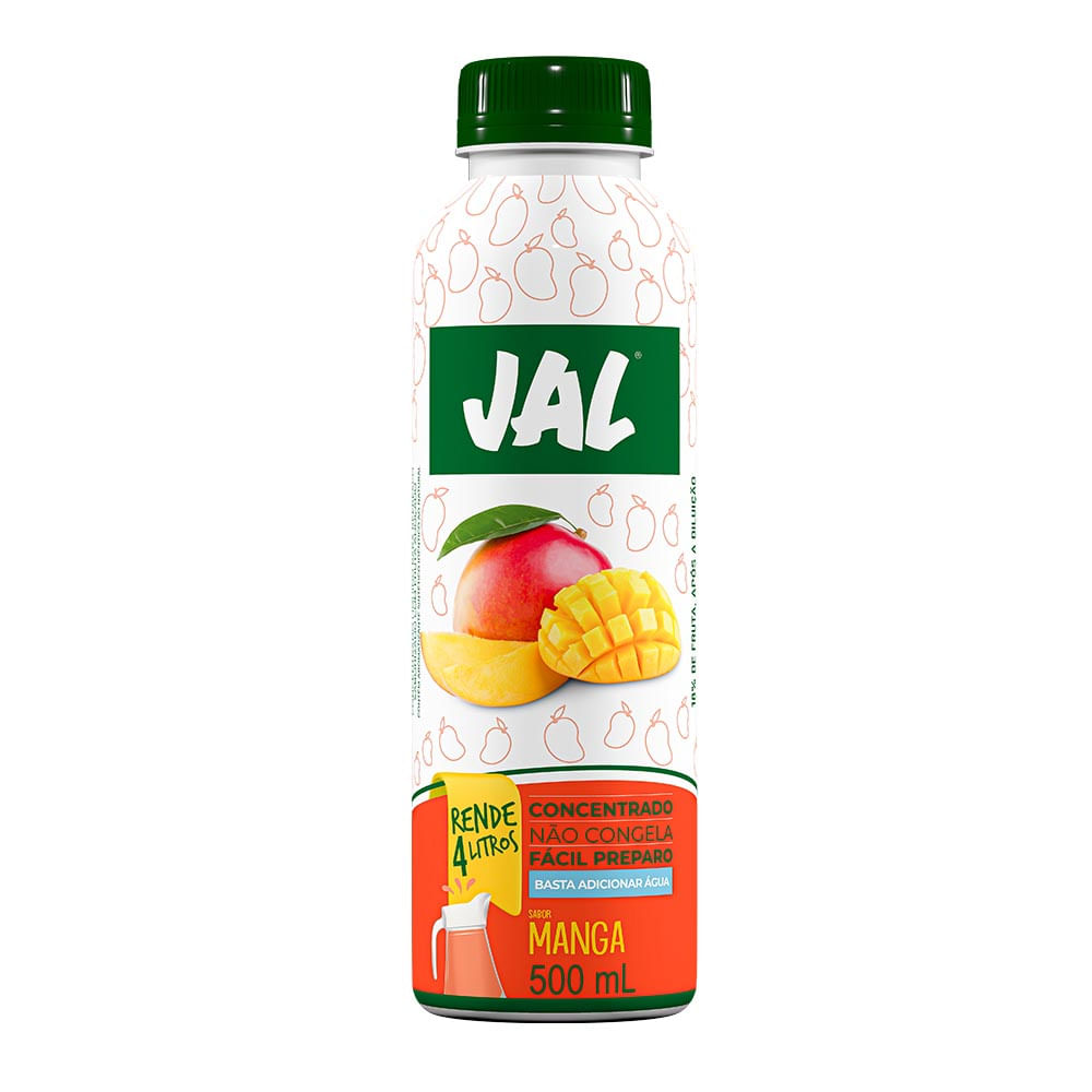 Suco Concentrado Jal Manga 500ml