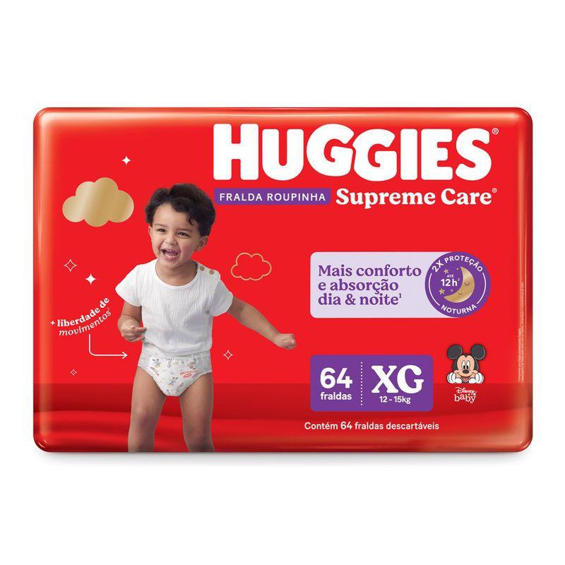 FRALDA-HUGGIES-SUPR-ROUP-XG-C-64