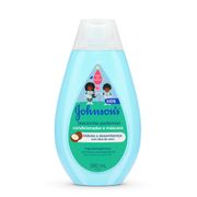 Condicionador e Máscara Infantil Para Cabelos Crespos Johnson's Blackinho Poderoso, 380ml