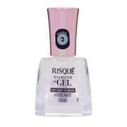 Esmalte Risqué Diamond Top Coat Efeito Paete 9,5ml