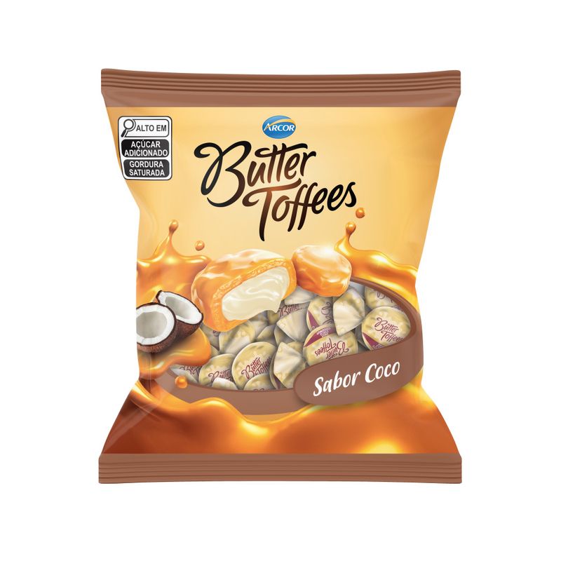 Bala Butter Toffees Coco 400g