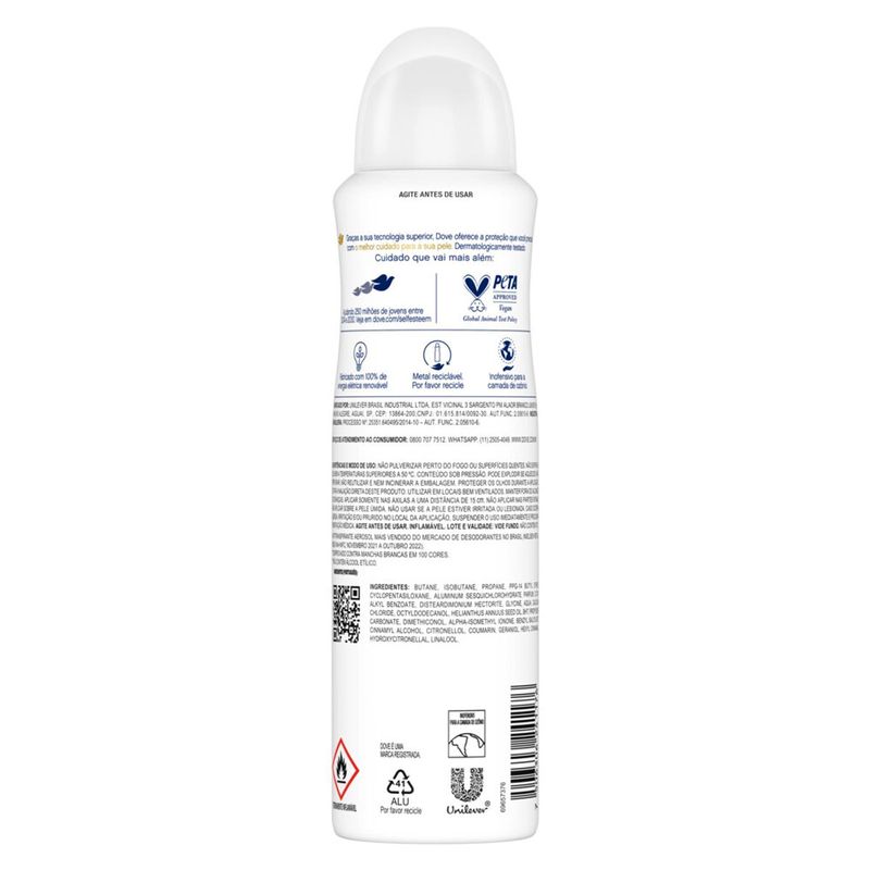 DEO-AER-DOVE-150ML-FEM-INVISIBLE-DRY