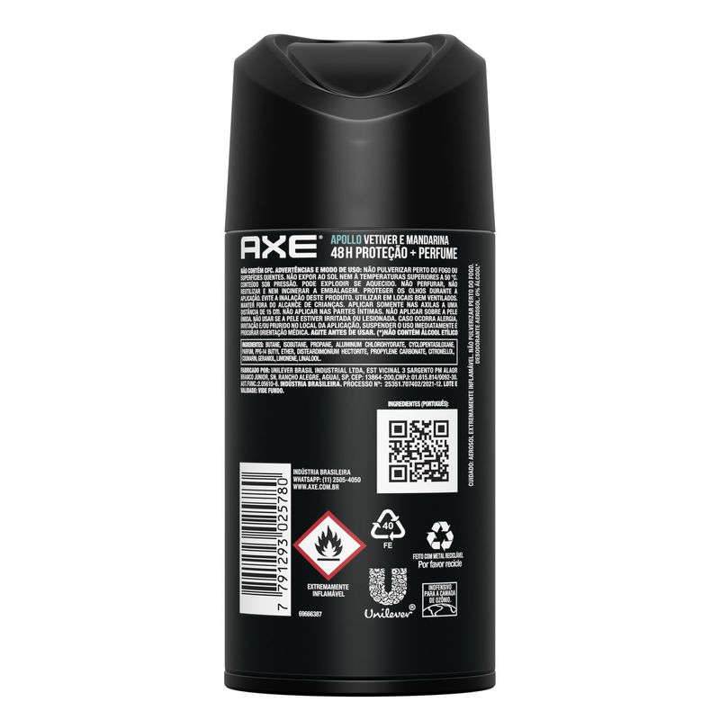 DEO-AER-AXE-150ML-MASC-APOLLO