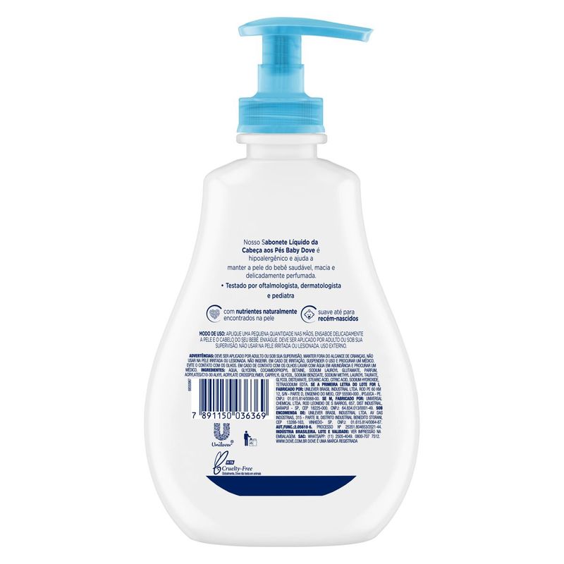 SABON-LIQ-DOVE-BABY-400ML-HIDR-ENRIQUEC