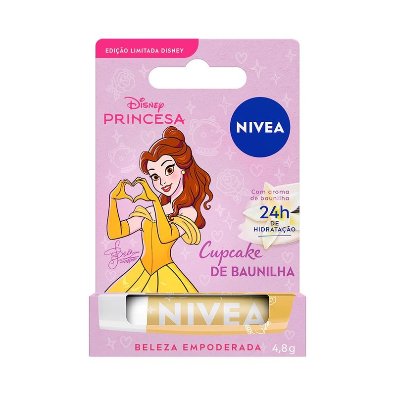 HIDRAT-LABIAL-NIVEA-48G-PRINCESA-BELA-BAUNILHA
