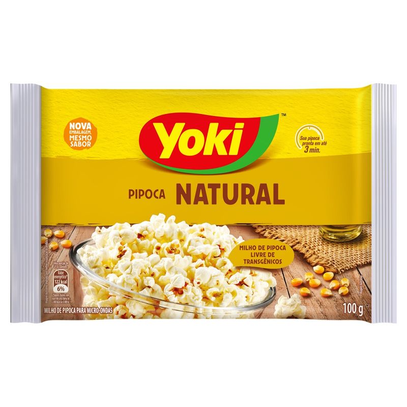 PIPOCA-MICR-YOKI-100G-NATUR