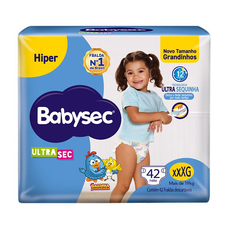 FRALDA-BABYSEC-ULTRA-HIPER-C-42-XXXG