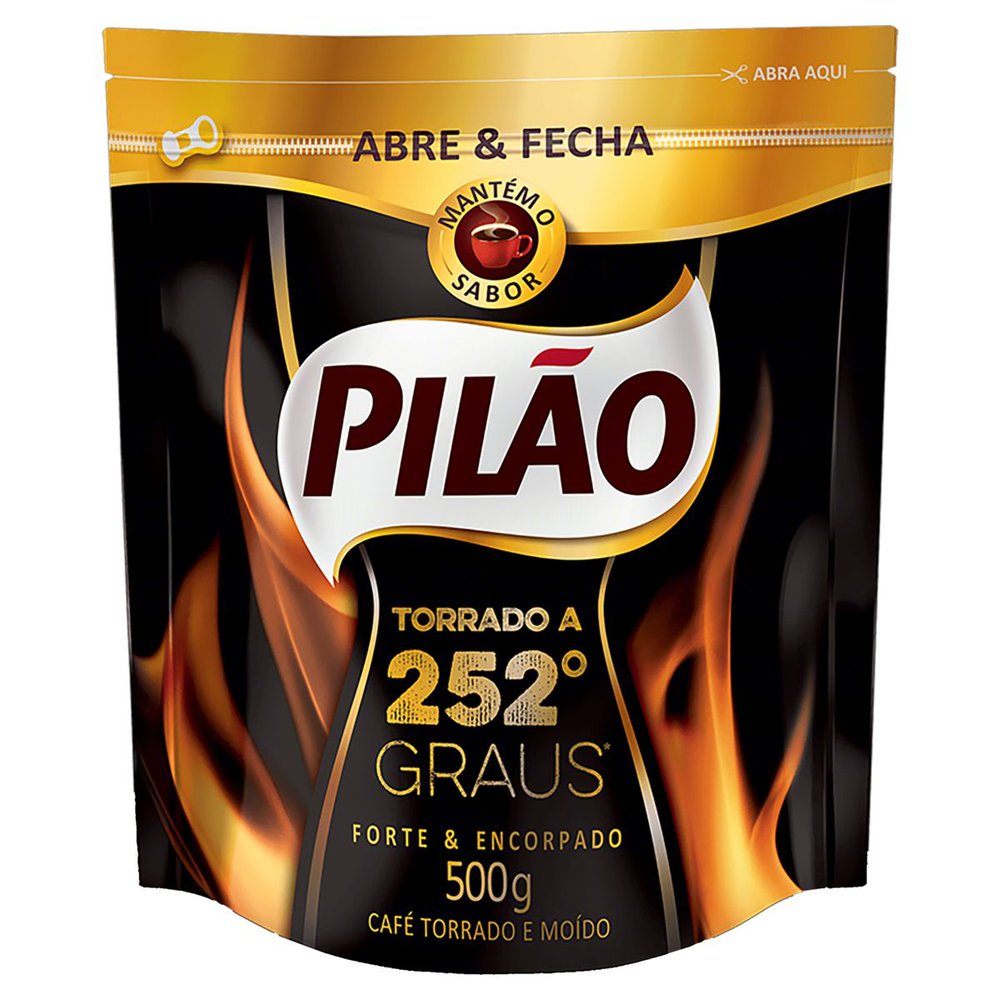Cafe Pilao Torrado A 252 Graus Doypack 500G