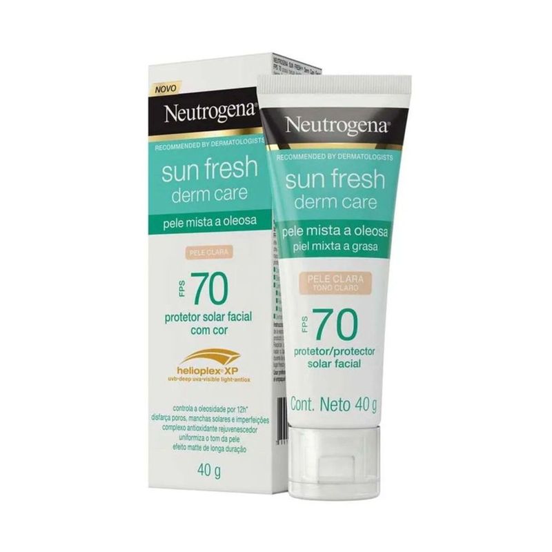 PROT-SOL-FAC-NEUTROGENA-SUN-FPS70-PELE-CLARA-40G