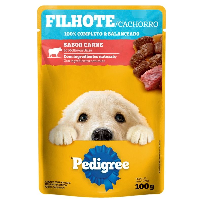 ALIM-CAO-PEDIGREE-100G-FILHOTE-CARNE