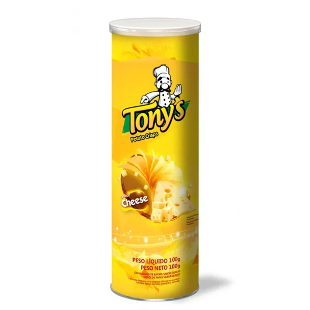 Batata Chips Tonys Queijo 100g
