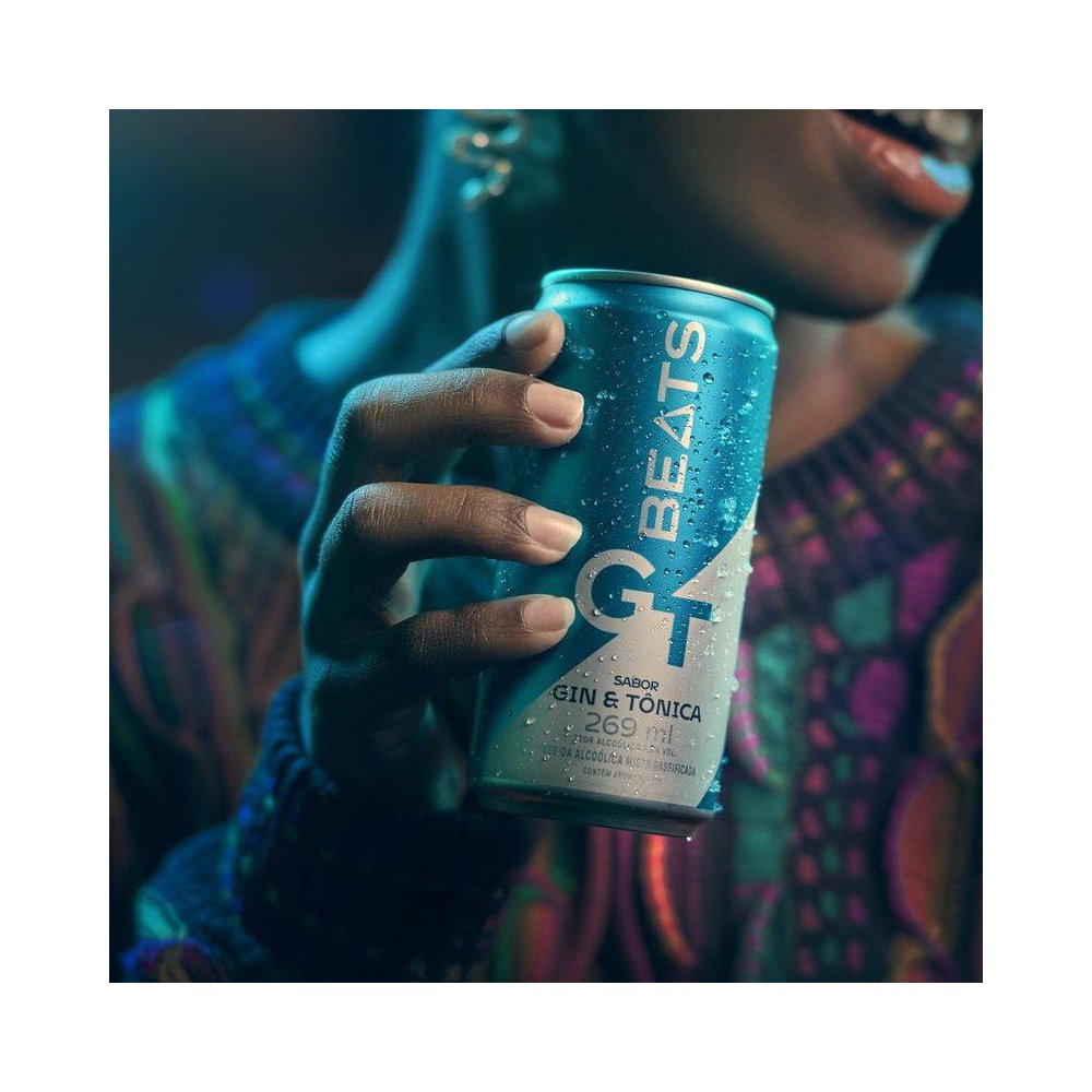 Drink Pronto Beats Drinks GT Sabor Gin&Tônica 269ml Lata