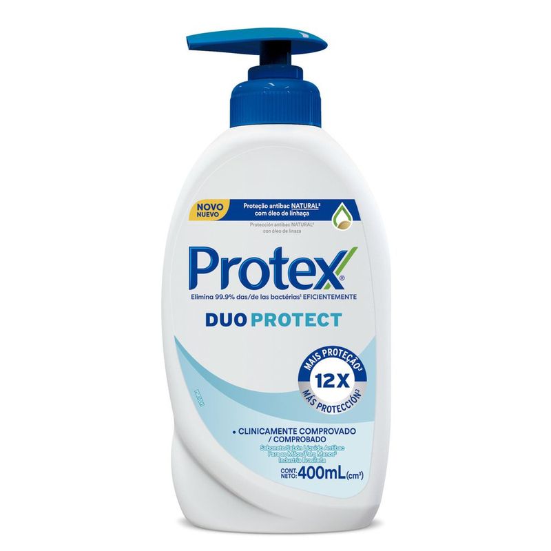 SABON-LIQ-A.BAC-MAOS-PROTEX-400ML-DUO