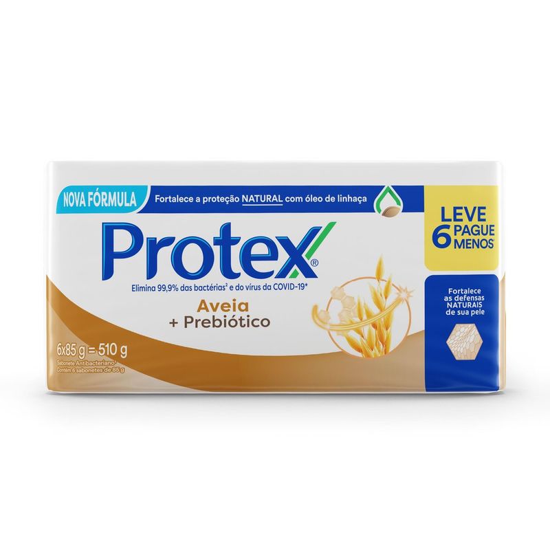 SABON-A.BAC-PROTEX-85G-L6PG-MENOS-AVEIA