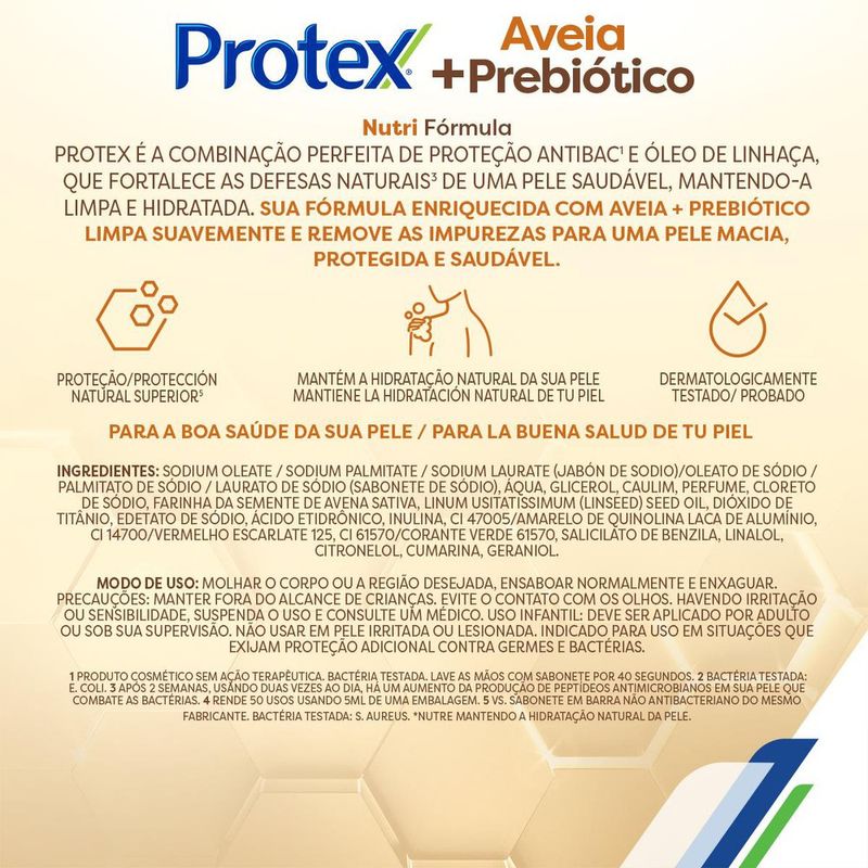 SABON-A.BAC-PROTEX-85G-L6PG-MENOS-AVEIA