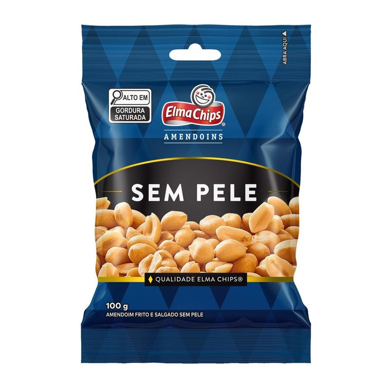 AMENDOIM-SALG-E.CH-100G-S-PELE