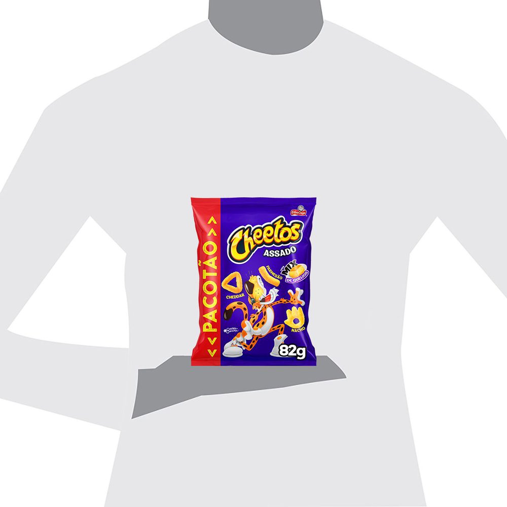Salgadinho Cheetos Mix Queijos Elma Chips 82g