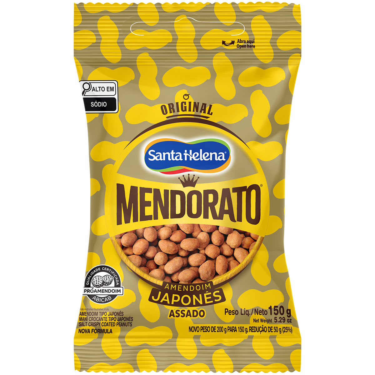 Amendoim Japonês Mendorato Assado 150g