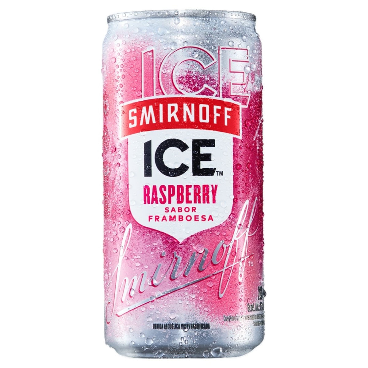 Bebida Ice Smirnoff Raspberry 269ml Lata