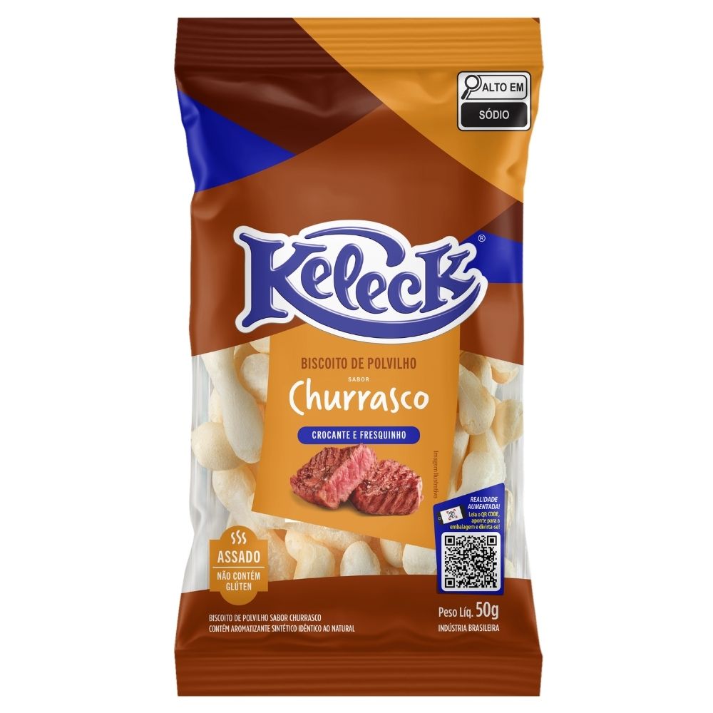 Biscoito Polvilho Keleck Churrasco 50g