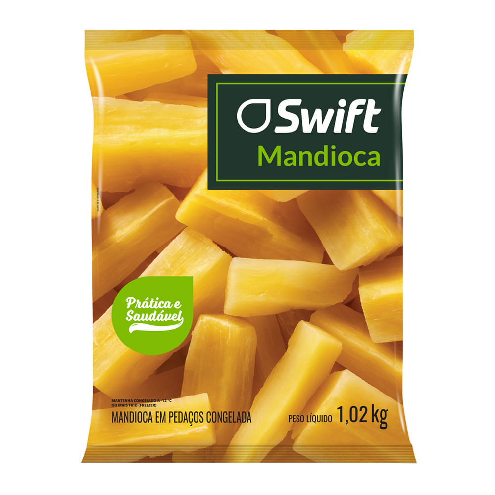 Mandioca Pedaço Swift 1,02Kg