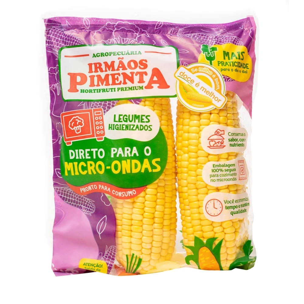 Milho Doce Microondas Irmãos Pimenta 400g