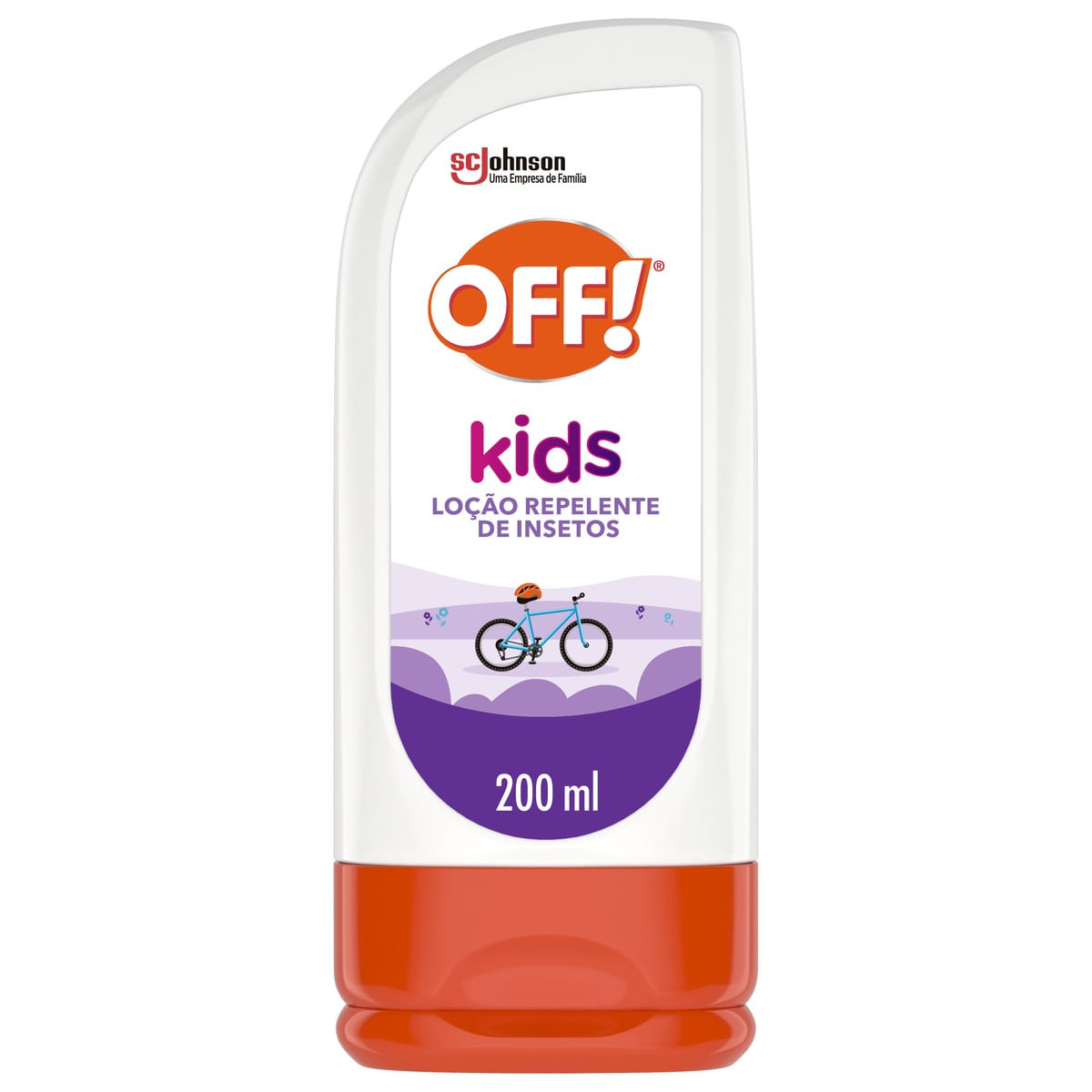 Repelente loção Off Kids embalagem econômica 200ml