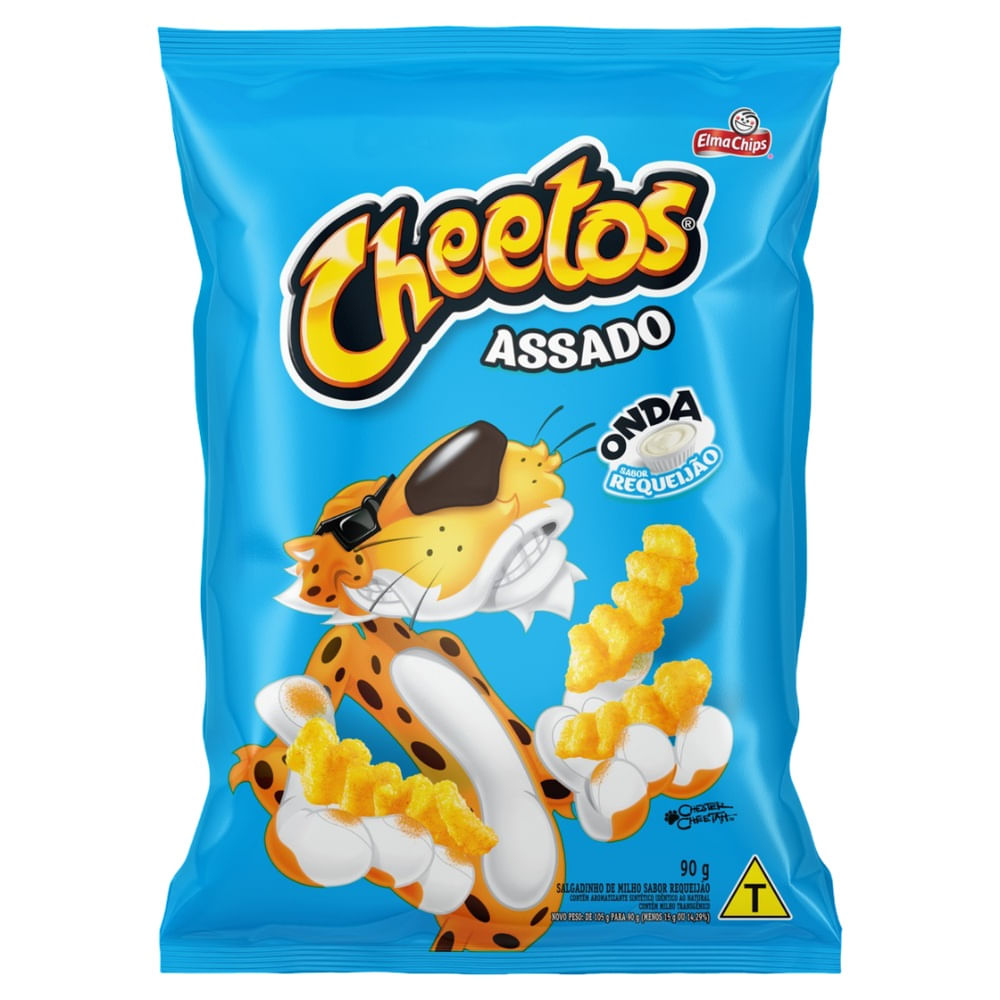 Salgadinho Elma Chips Cheetos Onda Requeijão 90g