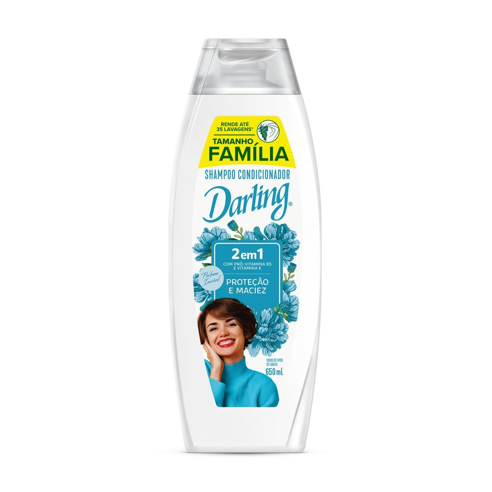 Shampoo Darling 2 em 1 650ml