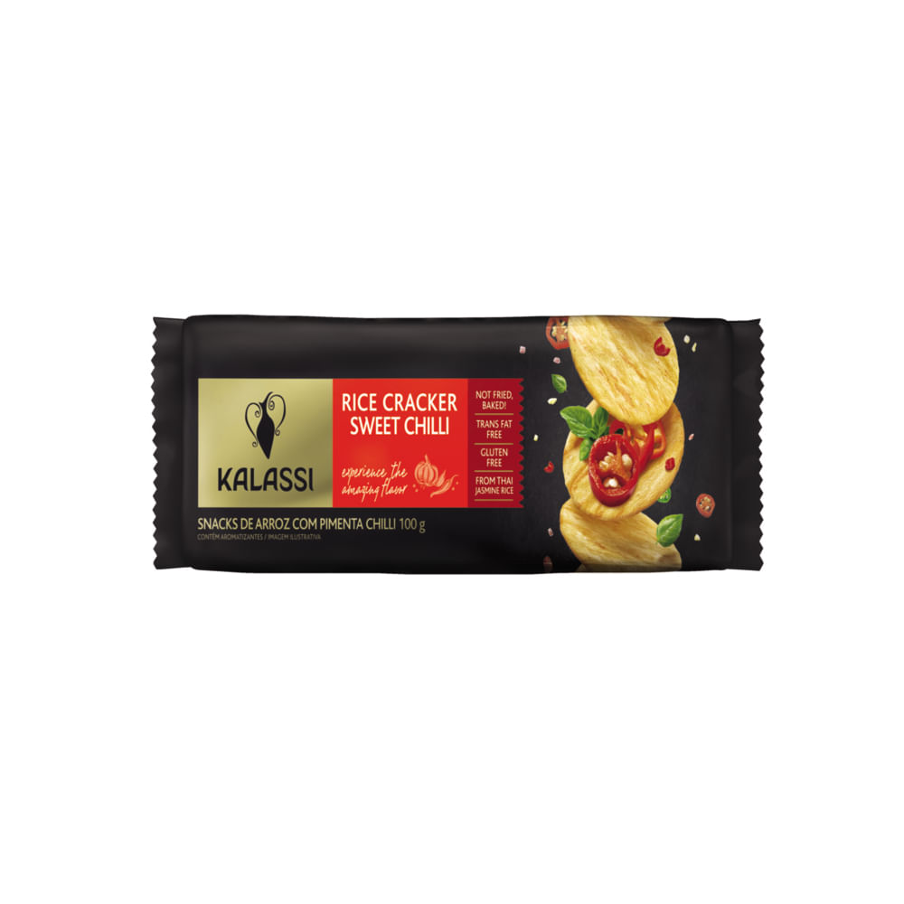 Snack Tai Kalassi Rice Cracker 100g Chili