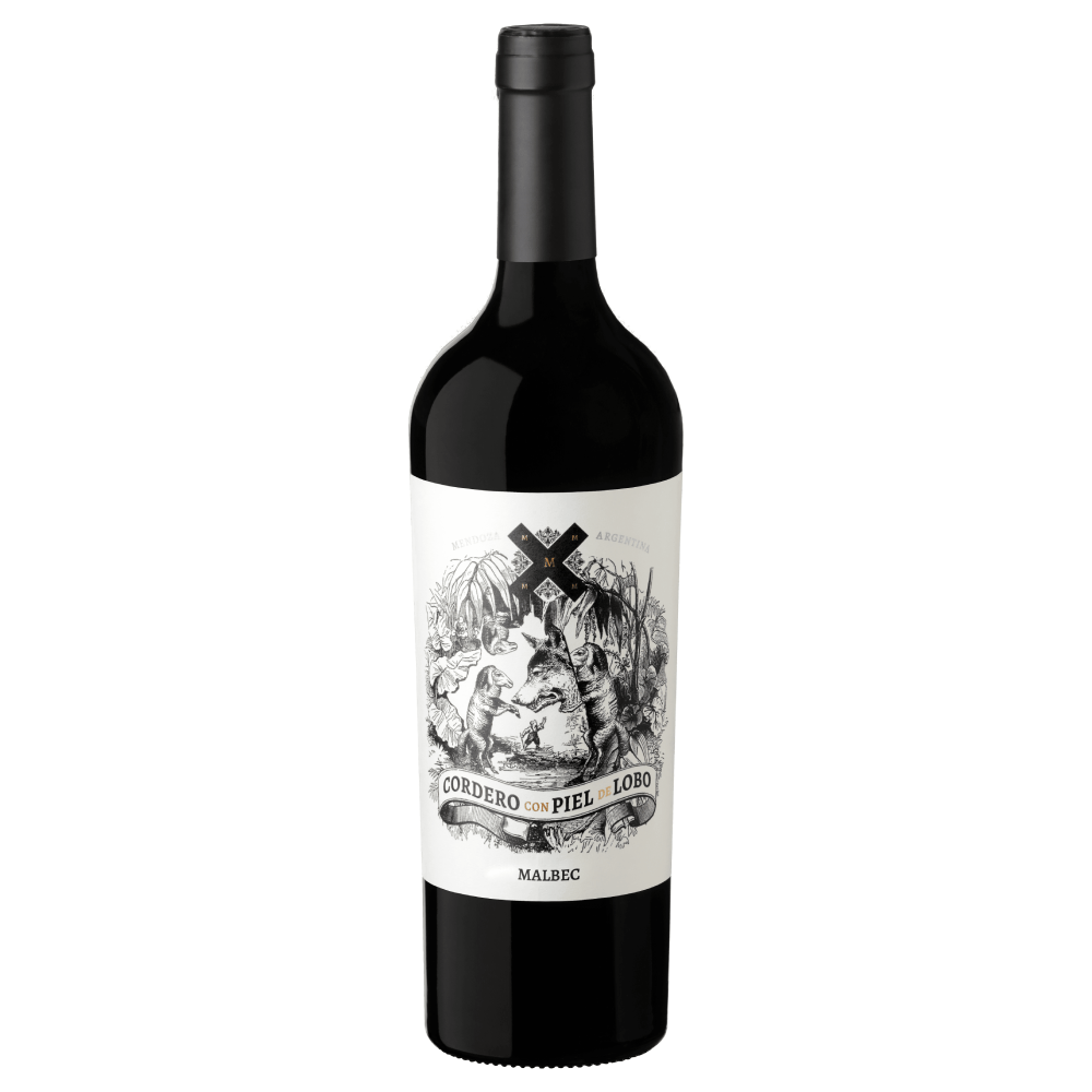 Vinho Argentino Cordero Con Piel De Lobo Malbec 750ml