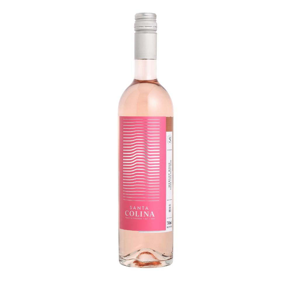 Vinho Brasileiro Santa Colina Merlot Rosé 750ml