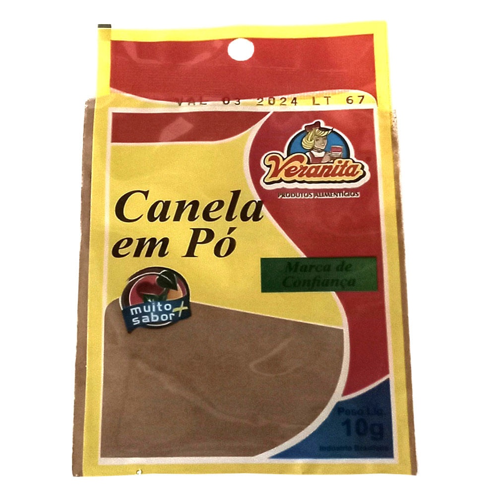 Canela Pó Veranita 10g