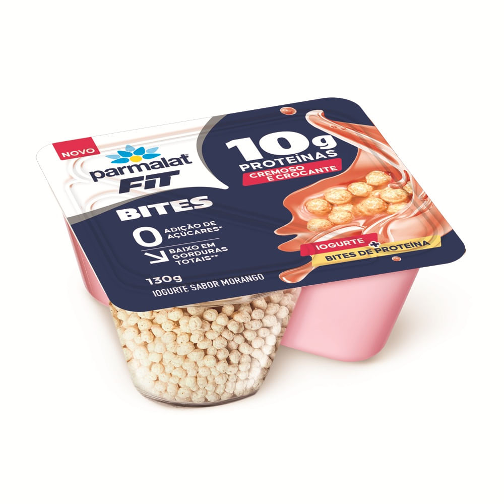Iogurte Parmalat Fit com Bites 130g