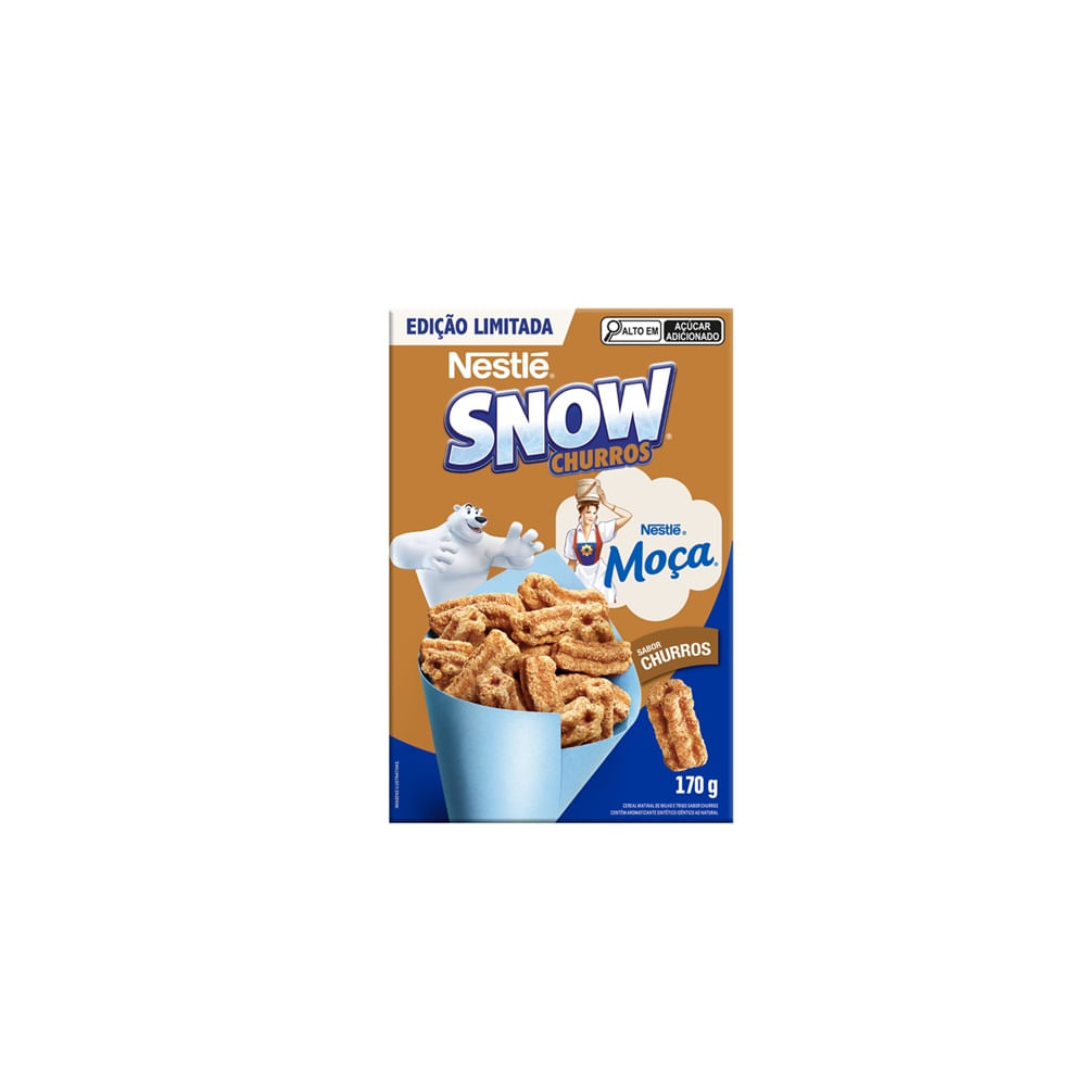 Cereal Matinal Nestlé Snow Churros 170g sachê