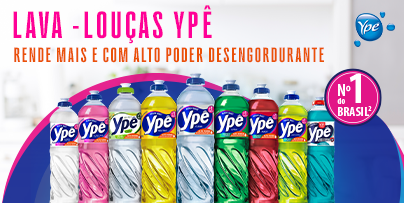 Linha lava-louças Ypê