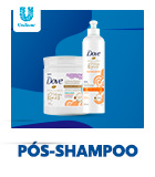 Pós-shampoo da linha Dove